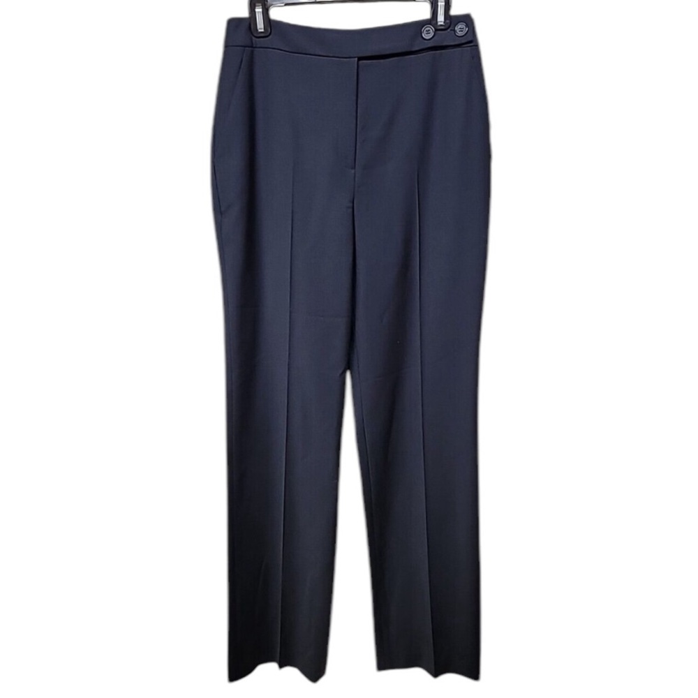 NWOT Louden Stretch Navy Straight Leg Trousers - Size 10